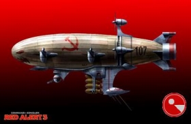红色警戒3单位介绍-基洛夫空艇