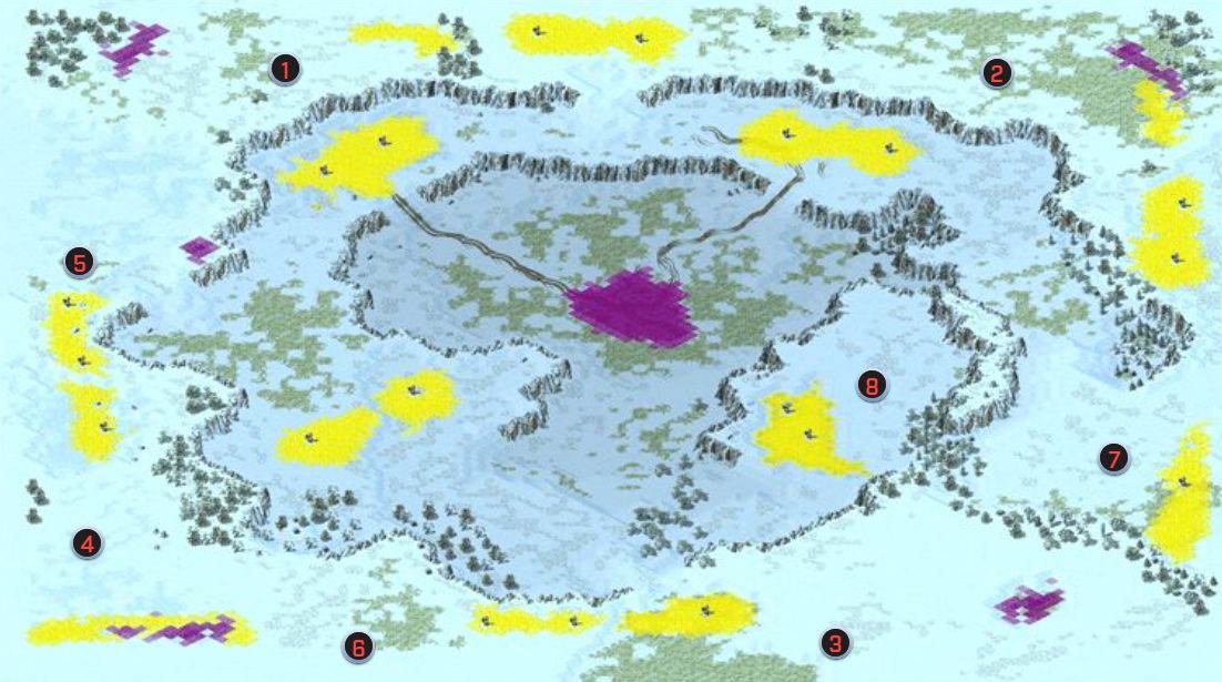 红色警戒2地图冰天雪地介绍及评分